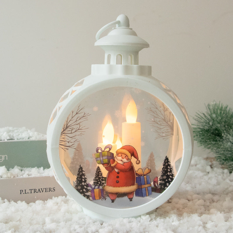 Luce notturna vintage per ornamento di Natale