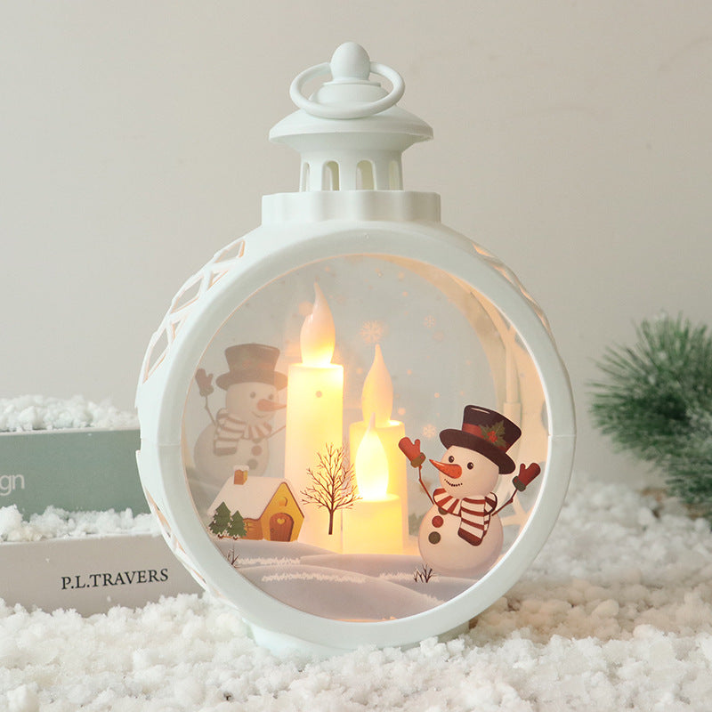 Luce notturna vintage per ornamento di Natale