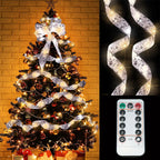 Luci decorative dell'albero di Natale del nastro