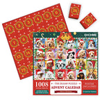 Calendario dell'Avvento con puzzle natalizi da 1000 pezzi - Regalo di Natale