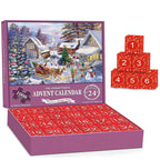 Calendario dell'Avvento con puzzle natalizi da 1000 pezzi - Regalo di Natale