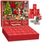 Calendario dell'Avvento con puzzle natalizi da 1000 pezzi - Regalo di Natale
