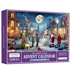 Calendario dell'Avvento con puzzle natalizi da 1000 pezzi - Regalo di Natale
