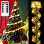 Luci decorative dell'albero di Natale del nastro
