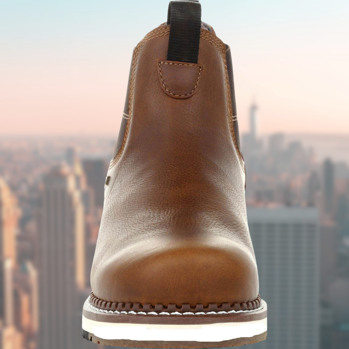 Stivali con zeppa da uomo resistenti e impermeabili - Chelsea Leather Work