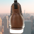 Stivali con zeppa da uomo resistenti e impermeabili - Chelsea Leather Work