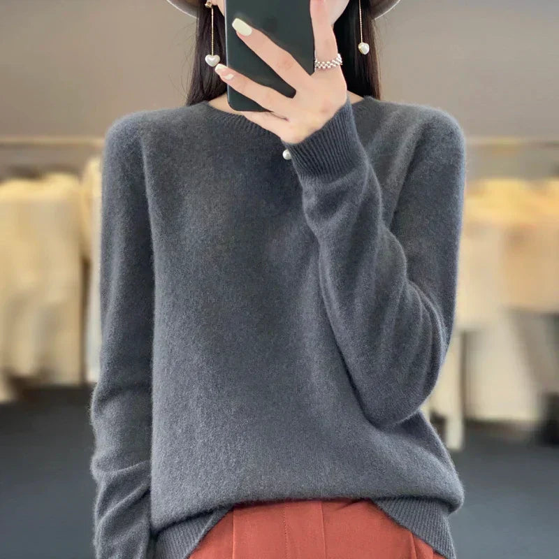 Pullover Elara in lana merino australiana al cento per cento