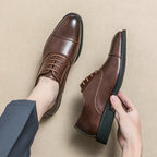 Nuove scarpe eleganti in pelle da lavoro di lusso da uomo | Comodo, elegante ed elegante