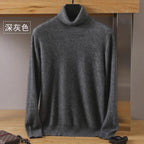 Maglia giapponese - 100% cashmere da uomo - maglione in velluto di puro cashmere
