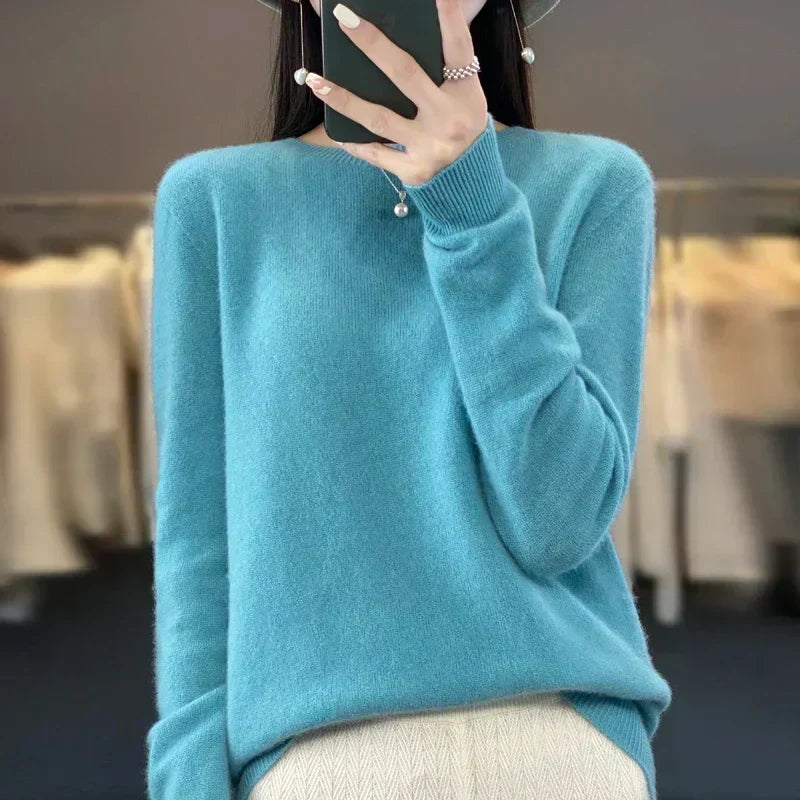 Pullover Elara in lana merino australiana al cento per cento