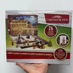 Calendario dell'Avvento con 24 giorni di figure 3D, regalo per il conto alla rovescia di Natale