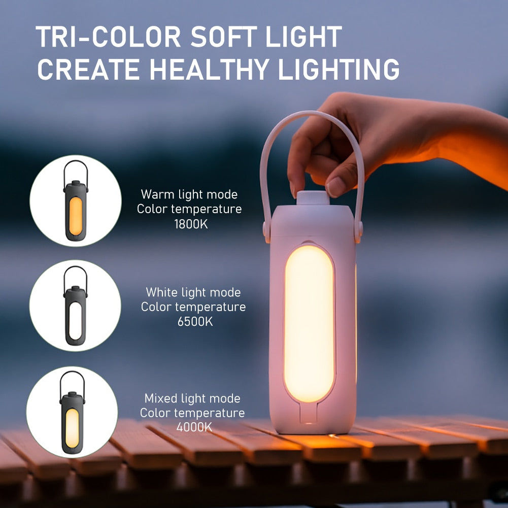 Lampada da campeggio LED pieghevole Moon Lake