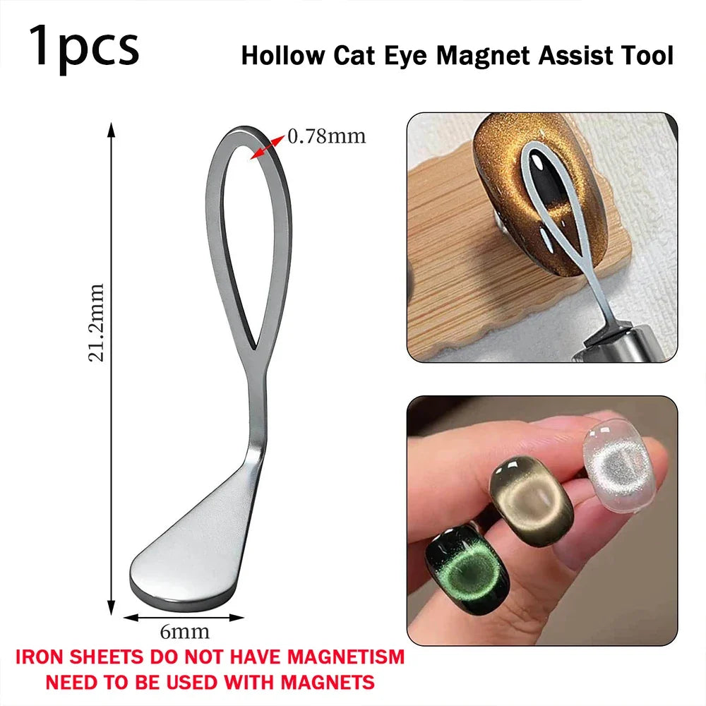 Magnete per unghie Cat Eye Strumento penna magnetica a doppia testa per un design preciso della nail art TikTok Viral Fall 2026