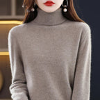 Maglione da donna in lana merino lavorata Asteria da indossare tutti i giorni