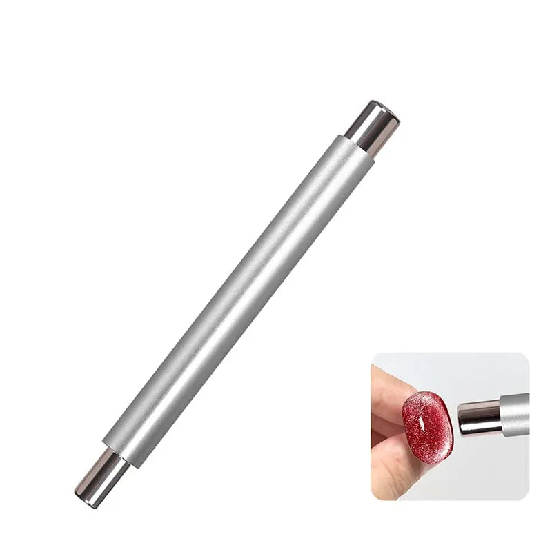 Magnete per unghie Cat Eye Strumento penna magnetica a doppia testa per un design preciso della nail art TikTok Viral Fall 2026