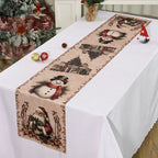 FestiLoom Runner da tavola natalizio | Design "Buon Natale" | 100% poliestere | Decorazioni festive per Natale e Capodanno 2025/2026