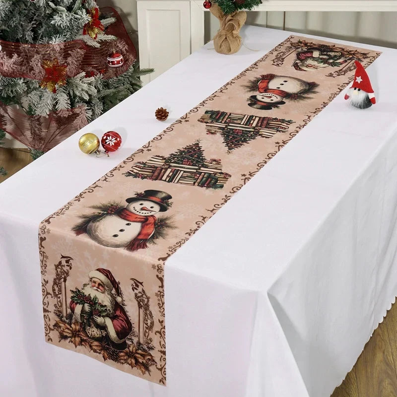 FestiLoom Runner da tavola natalizio | Design "Buon Natale" | 100% poliestere | Decorazioni festive per Natale e Capodanno 2025/2026