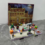 Calendario dell'Avvento con 24 giorni di figure 3D, regalo per il conto alla rovescia di Natale