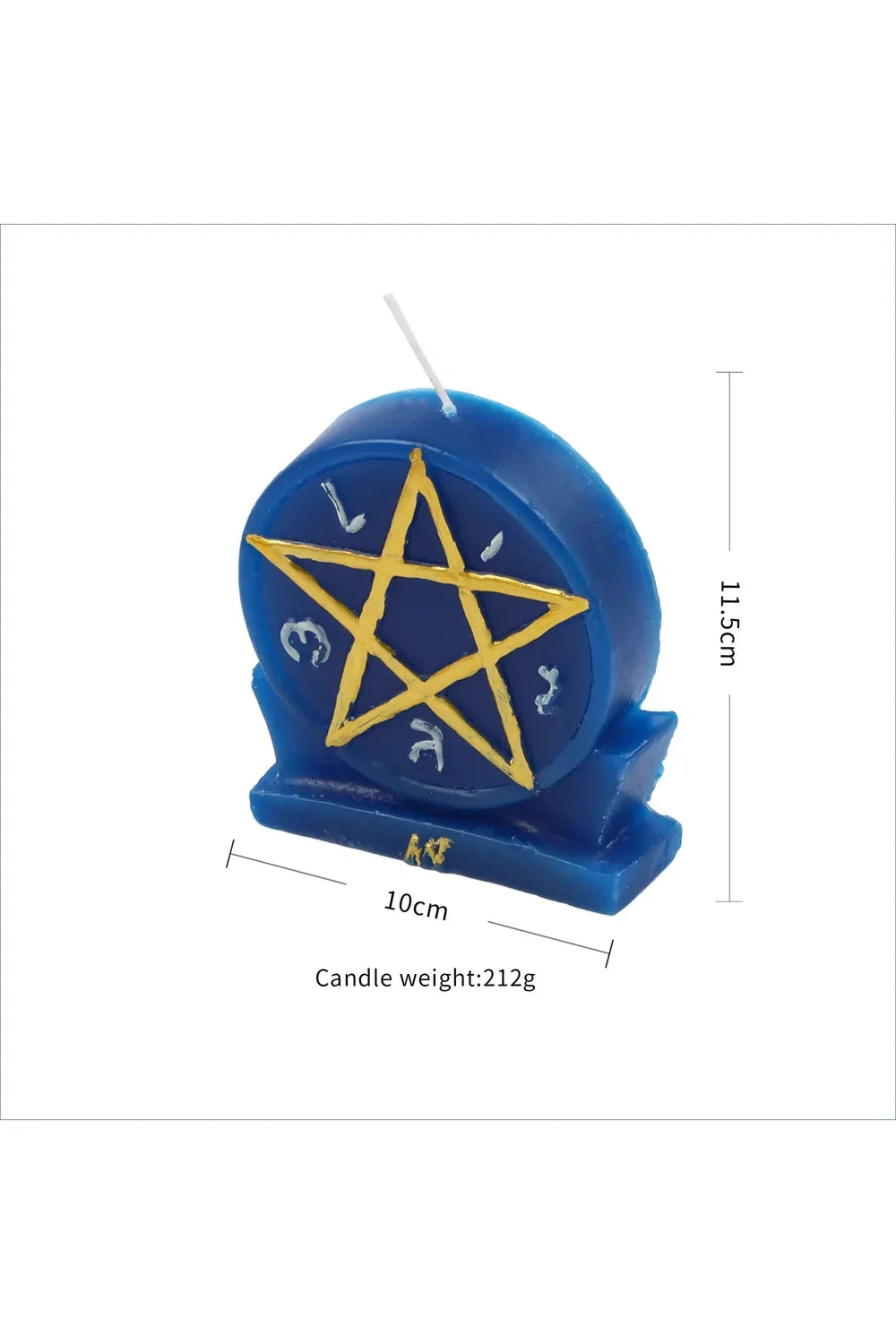 Ornamento a forma di candela fai da te