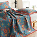 Coperta floreale decorativa per divani, letti e spazi lounge