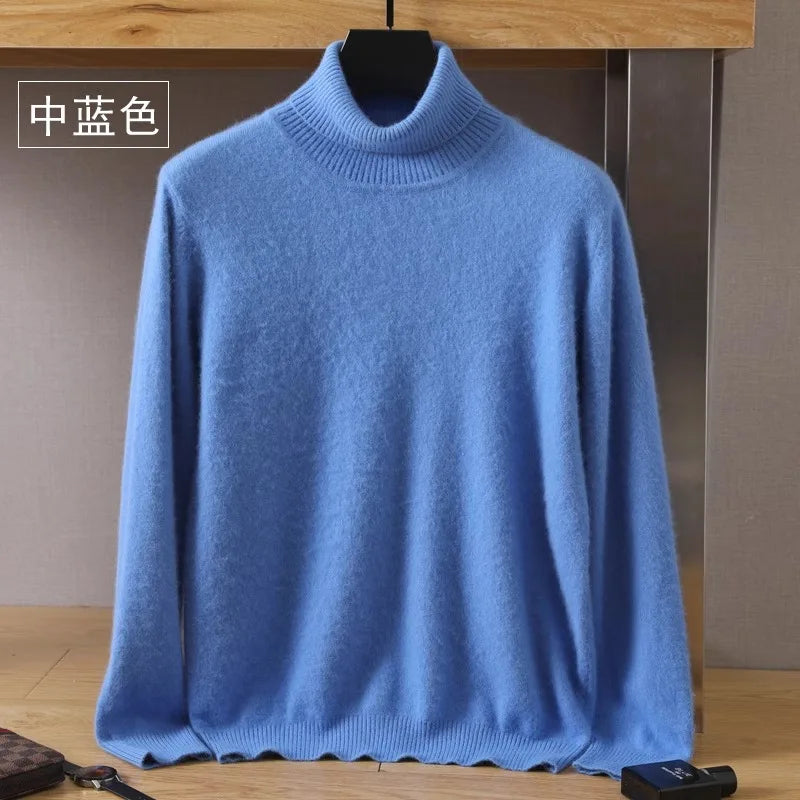 Maglia giapponese - 100% cashmere da uomo - maglione in velluto di puro cashmere