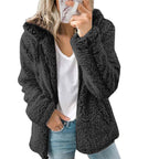 Emma Fluffy Felpa con cappuccio per Dame - Comoda felpa con cappuccio per Koude Dagen
