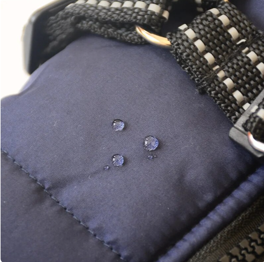 Cappotto per cani impermeabile con cinghie ventrali | Emmaly