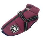 Cappotto per cani impermeabile con cinghie ventrali | Emmaly