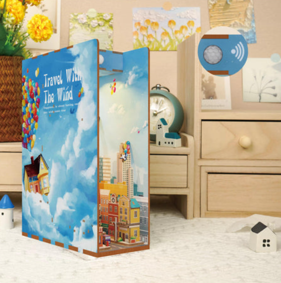 Magisches 3D Holz Puzzle Buchregal Set | Mondo fantastico