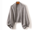 Cosy Wool Wrap - Gilet da donna