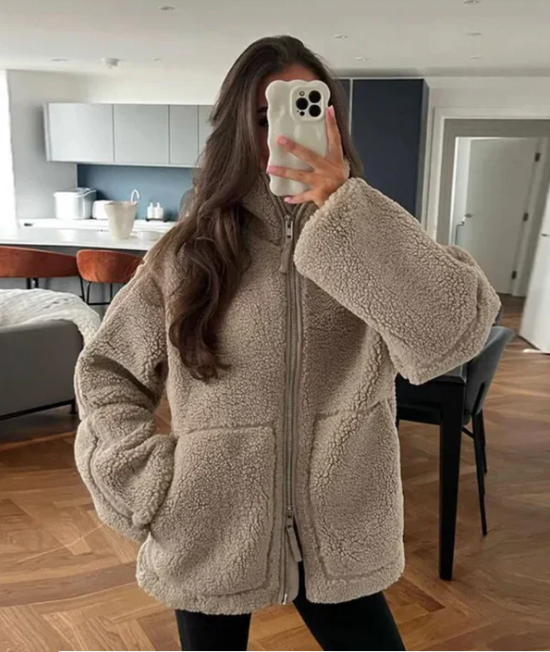 Giacca invernale Teddy da donna Kishna