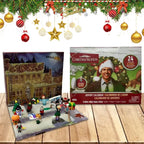 Calendario dell'Avvento con 24 giorni di figure 3D, regalo per il conto alla rovescia di Natale