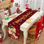 FestiLoom Runner da tavola natalizio | Design "Buon Natale" | 100% poliestere | Decorazioni festive per Natale e Capodanno 2025/2026