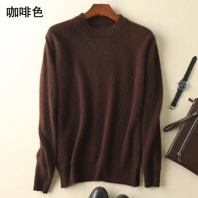 Ferry: Maglione in 100% puro Cashmere lavorato a maglia giapponese