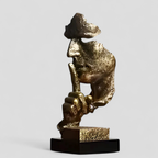 Scultura Art Déco Aurion per la decorazione domestica
