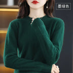 Aud: Maglione da donna 100% cashmere con scollo a O