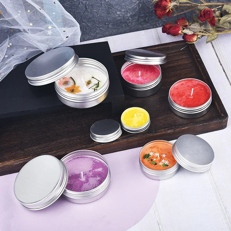 Kit per realizzare candele Set completo di forniture fai-da-te Set di vasetti per candele per aromaterapia Stampo Autunno 2025 Regalo per principianti