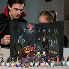 Calendario per il conto alla rovescia degli gnomi di Halloween di 24 giorni | Decorazioni stagionali 2025