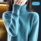 Maglione Emma Collo Alto in Puro Cashmere 100%: per l'Autunno e l'Inverno