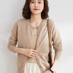 Cardigan in cashmere Alicia | Maglieria/maglione elegante primaverile e autunnale
