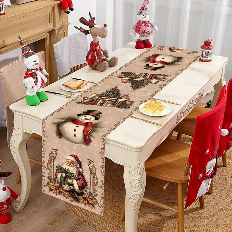 FestiLoom Runner da tavola natalizio | Design "Buon Natale" | 100% poliestere | Decorazioni festive per Natale e Capodanno 2025/2026