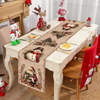 FestiLoom Runner da tavola natalizio | Design "Buon Natale" | 100% poliestere | Decorazioni festive per Natale e Capodanno 2025/2026