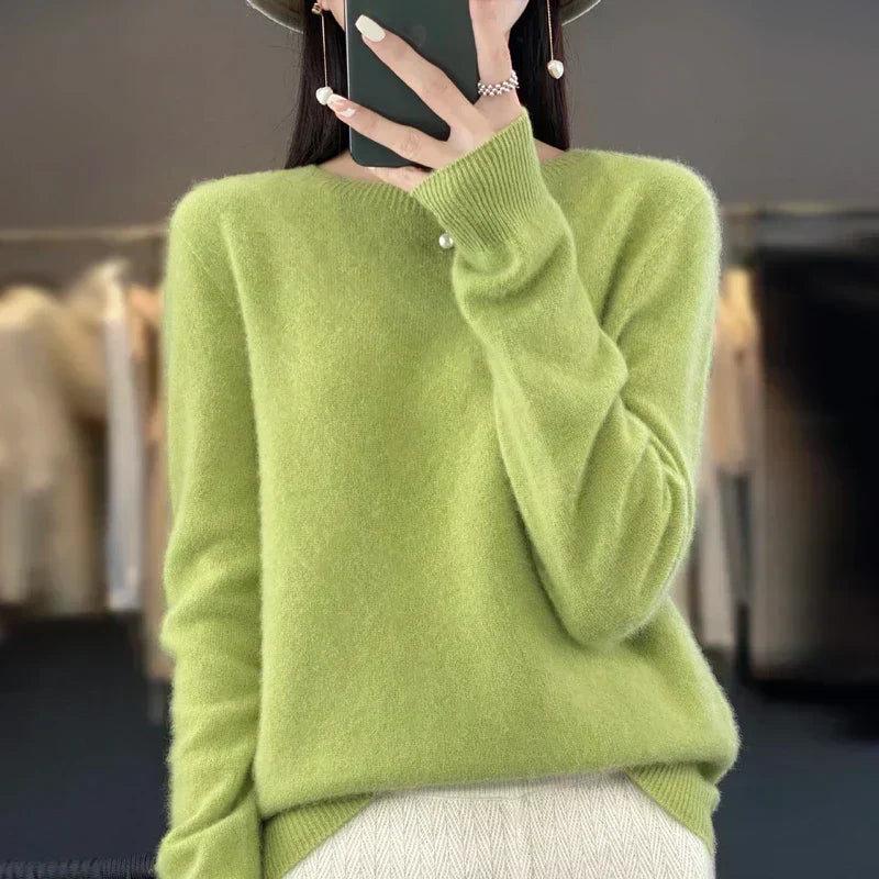 Pullover Elara in lana merino australiana al cento per cento