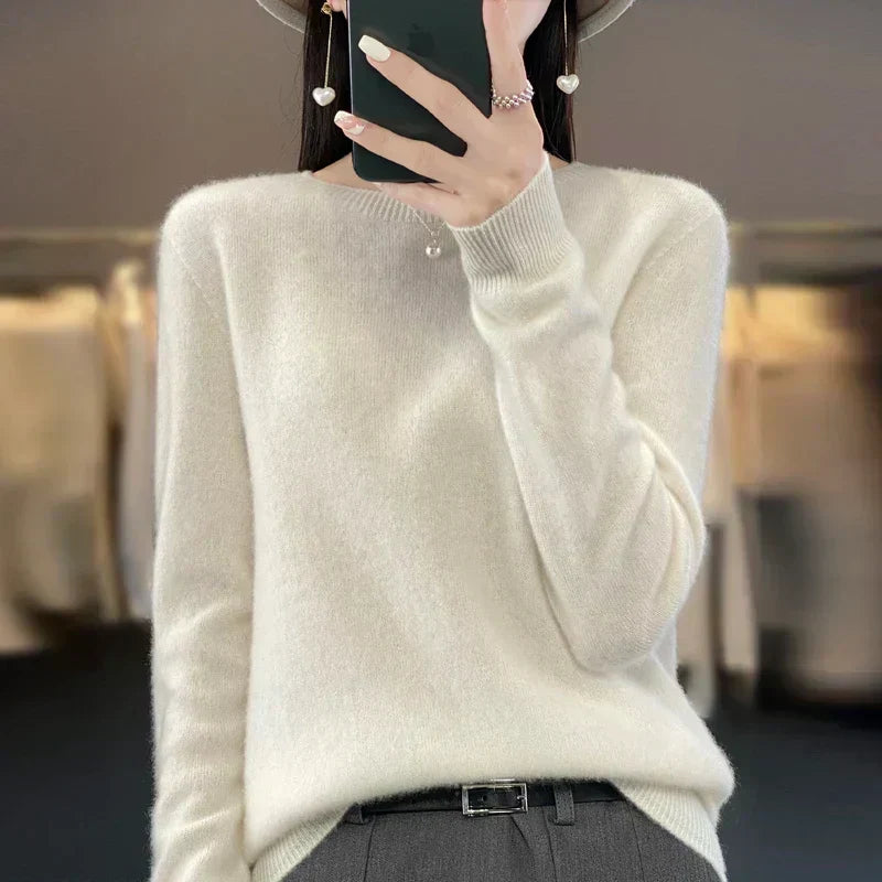 Pullover Elara in lana merino australiana al cento per cento