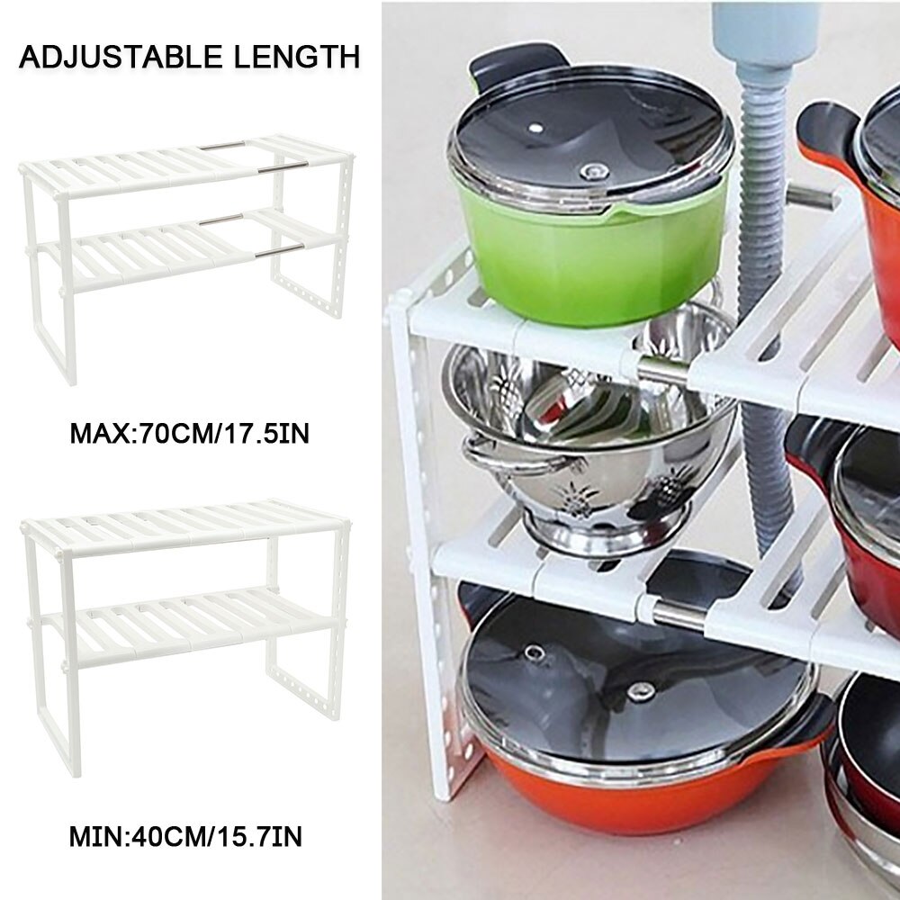 Portaoggetti regolabile sotto il lavello Magic Organizer