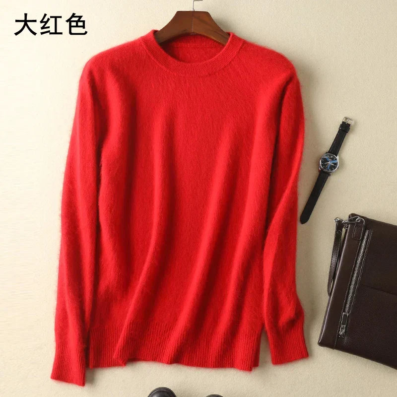 Ferry: Maglione in 100% puro Cashmere lavorato a maglia giapponese