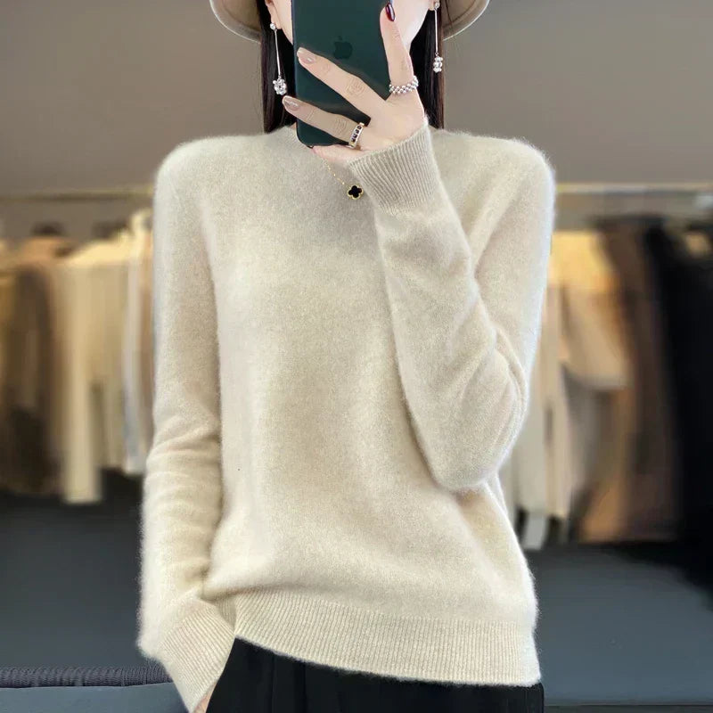 Pullover Elara in lana merino australiana al cento per cento