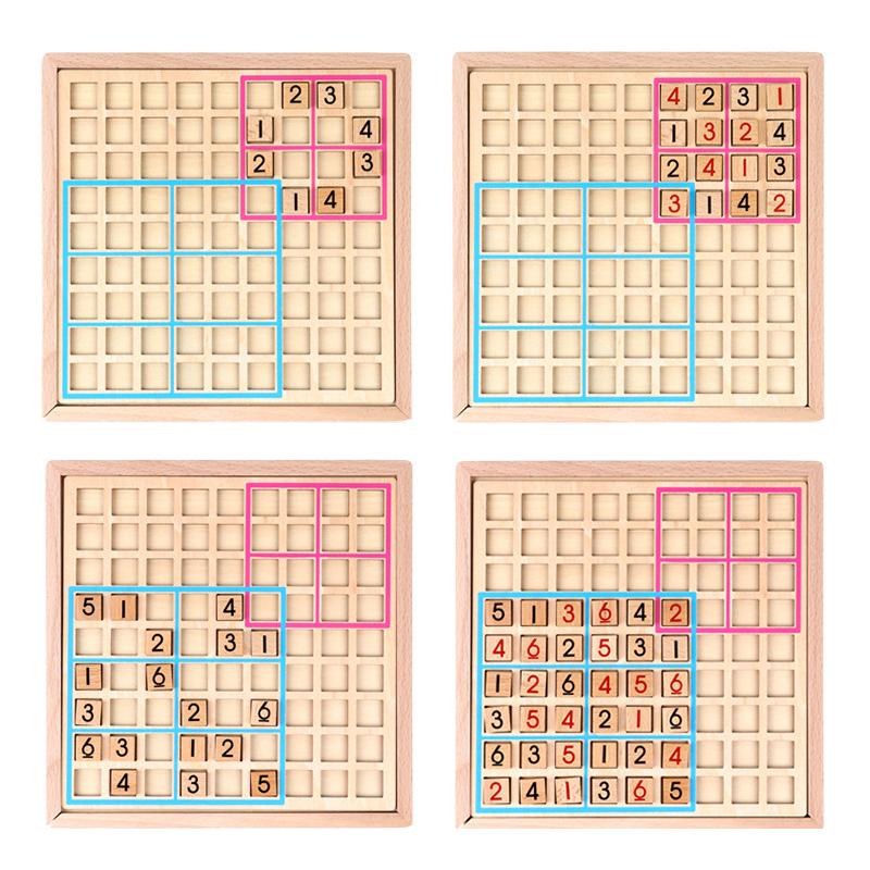 Sodera - Sudoku amichevole per l'ambiente dal legno per tutti gli Altersgruppe