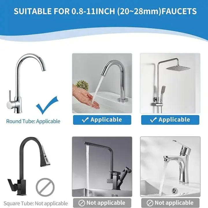 Organizer per rubinetto lavello | in acciaio inox, compatto e pratico