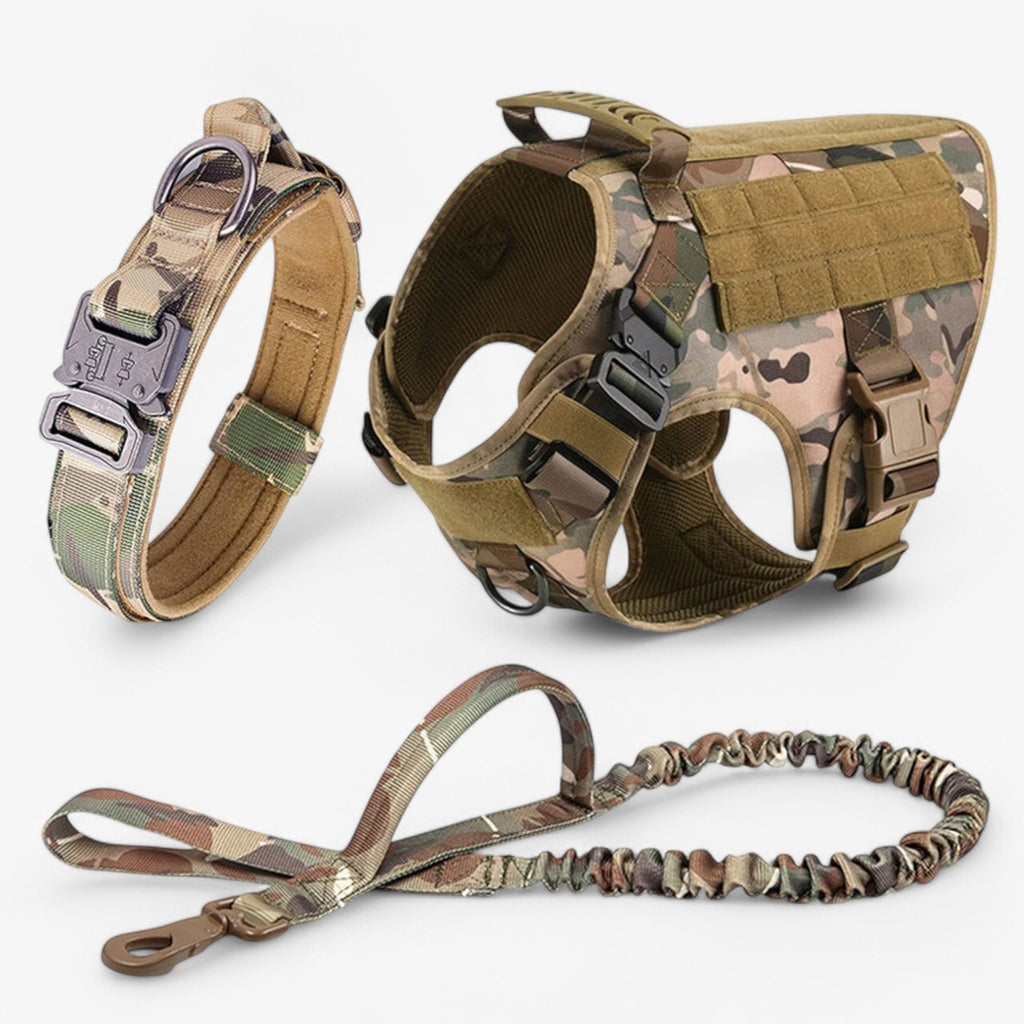 Pettorina tattica per cane di grado militare con sistema di sgancio rapido